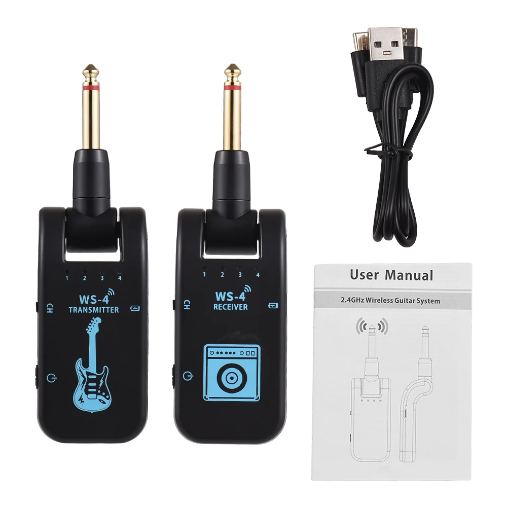 2.4G Wireless Guitar Transmitter Receiver - 画像 (6)