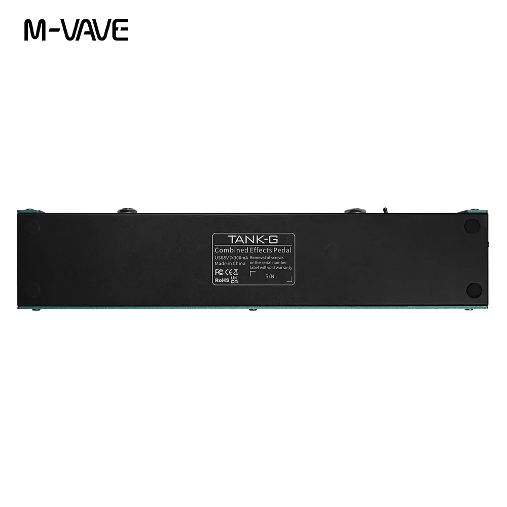 M-VAVE TANK-G Wireless Guitar Effect Preamp IR Bluetooth Pedal - 画像 (5)