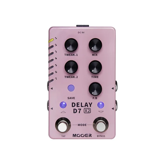 Mooer D7 Analog Stereo Delay