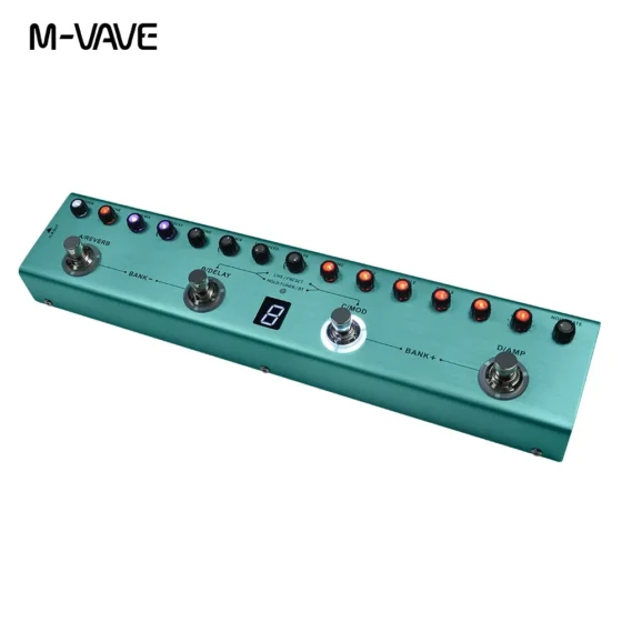 M-VAVE TANK-G Wireless Guitar Effect Preamp IR Bluetooth Pedal