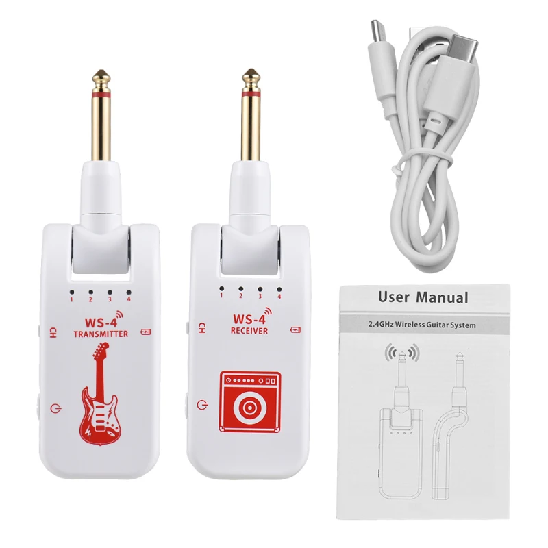 2.4G Wireless Guitar Transmitter Receiver - 画像 (7)
