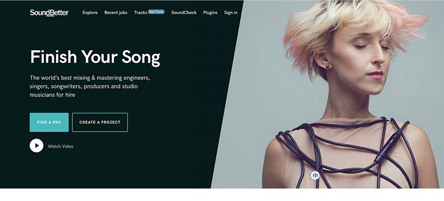 Find vocalists on Soundbetter